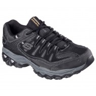 Skechers After Burn Memory Fit Black/Grey Men