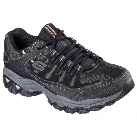 Skechers After Burn Memory Fit Black/Grey Men