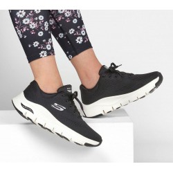 Skechers Arch Fit Big Appeal Black/White Women