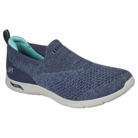 Skechers Arch Fit Refine Don't Go Navy/Blue Women