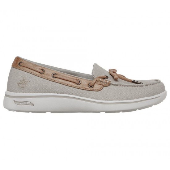 Skechers Arch Fit Uplift Shoreline Beige/Brown Women