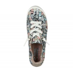 Skechers BOBS Beach Bingo Mellow Cats Grey/Multicolor Women