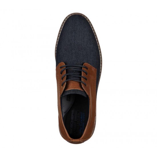 Skechers Bregman Rito Navy/Brown Men