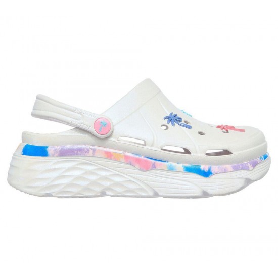 Skechers Cali Collection: Foamies Max Cushioning Beach Bash White/Multicolor Women