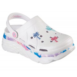 Skechers Cali Collection: Foamies Max Cushioning Beach Bash White/Multicolor Women