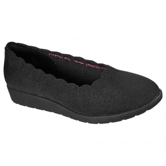 Skechers Cleo Flex Wedge Spellbind Black Women