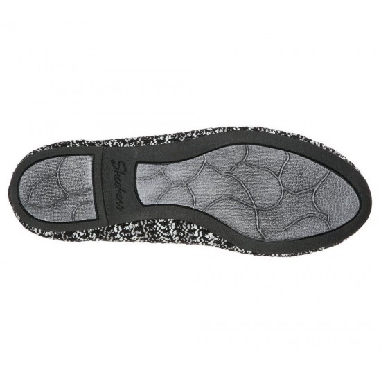 Skechers Cleo Round Our Moment Black/White Women