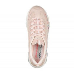 Skechers D'Lites Floral Motion Pink/Multicolor Women