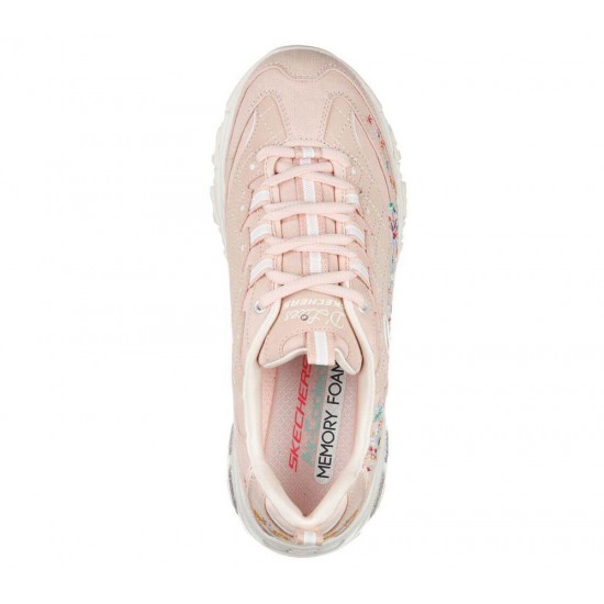 Skechers D'Lites Floral Motion Pink/Multicolor Women