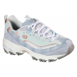 Skechers D'Lites Luscious Chic Blue/Multicolor Women