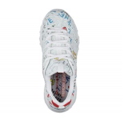 Skechers D'Lites Luv Story White/Multicolor Women