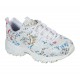 Skechers D'Lites Luv Story White/Multicolor Women