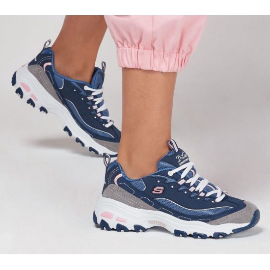 Skechers D'Lites New Journey Navy/Grey Women