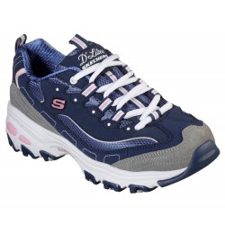 Skechers D'Lites New Journey Navy/Grey Women