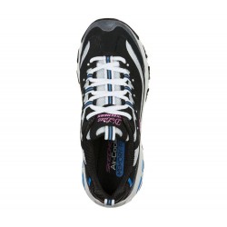 Skechers D'Lites New Journey Black/White/Blue Women