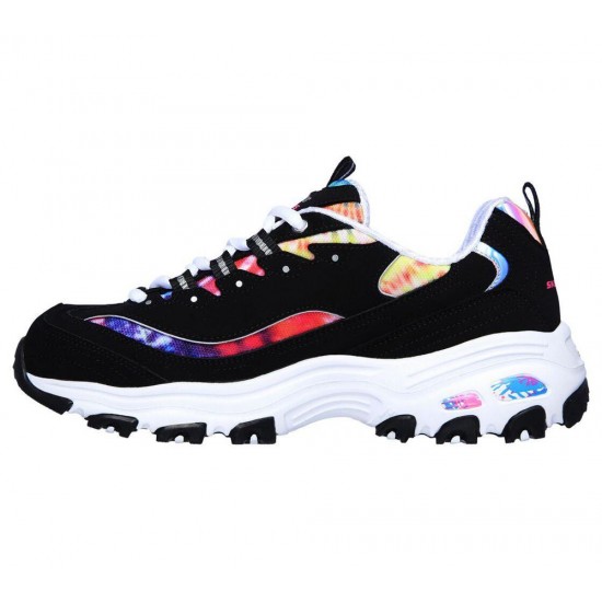 Skechers D'Lites Summer Fiesta Black/Multicolor Women