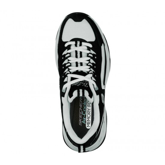 Skechers D'Lites 4.0 Fancy Spirit Black/White Women