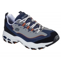 Skechers D'Lites Navy/Grey/Black Men