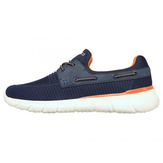 Skechers Del Retto Clean Slate Navy/Orange Men