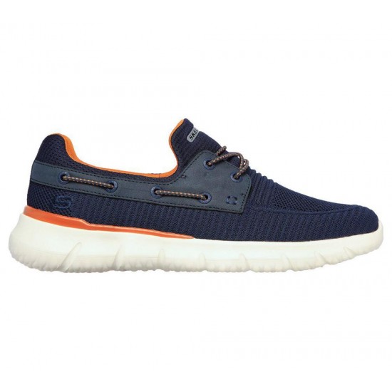 Skechers Del Retto Clean Slate Navy/Orange Men