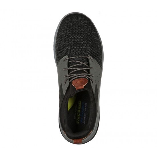 Skechers Delson 3.0 Cicada Black/Grey Men