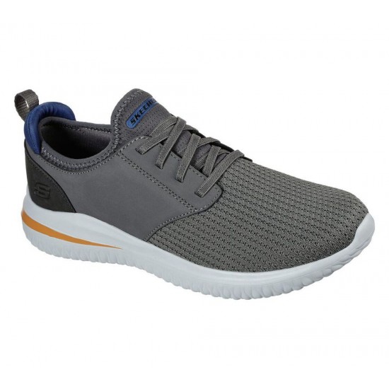 Skechers Delson 3.0 Mooney Grey/Black Men