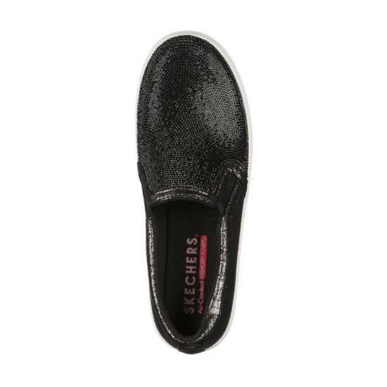 Skechers Double Up Shine Bright Black Women