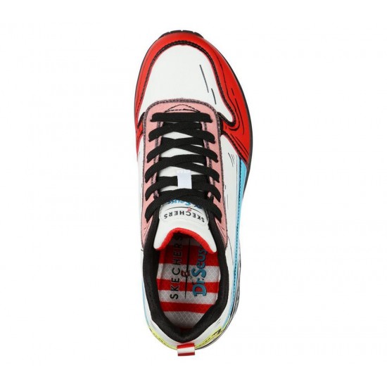 Skechers Dr. Seuss: Uno Jumps and Kicks White/Multicolor Women