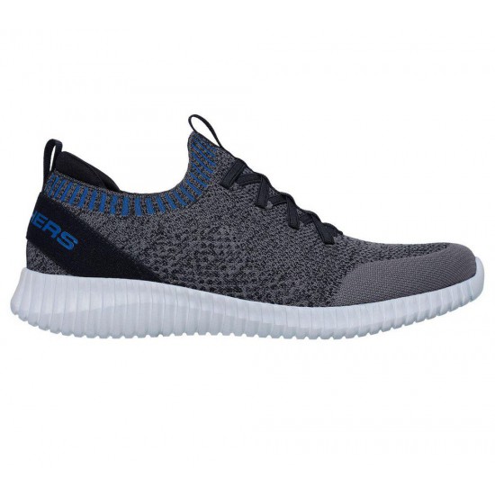 Skechers Elite Flex Karnell Grey/Black/Blue Men