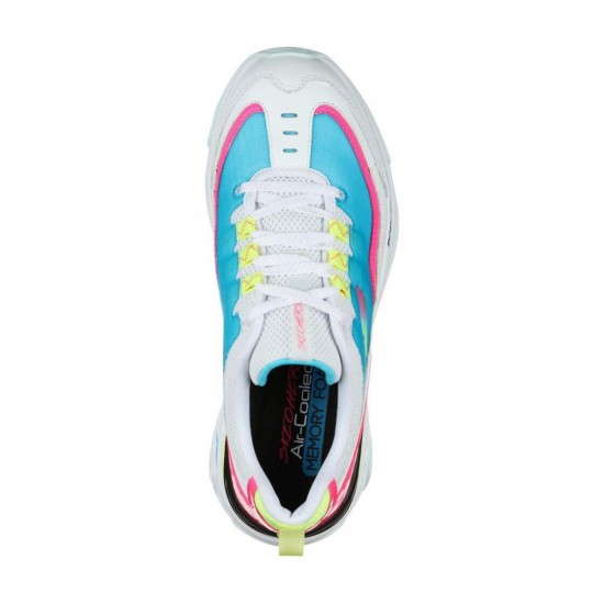 Skechers Energy Racer She's Iconic White/Blue/Pink Women