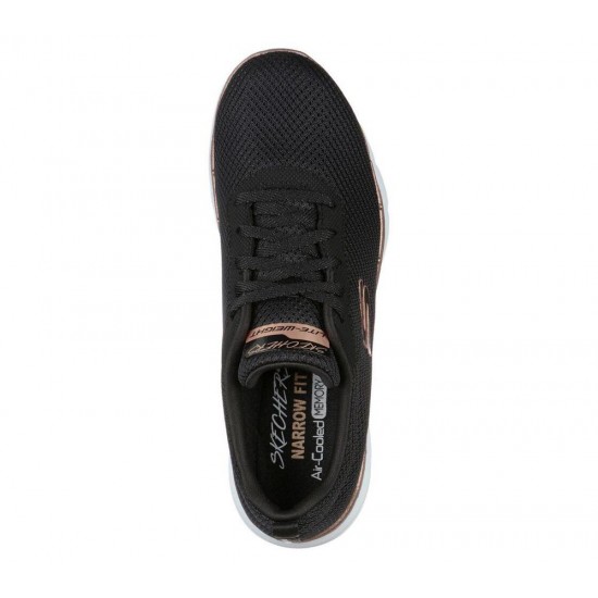 Skechers Flex Appeal 3.0 First Insight Black/Rose Gold Women