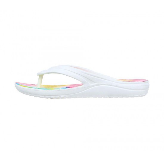 Skechers Foamies: Bay Breeze Spontaneous White/Multicolor Women