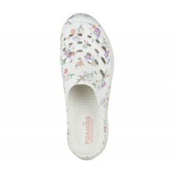 Skechers Foamies: Commute Time Floral Garden White/Multicolor Women