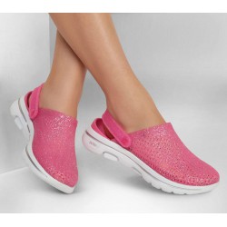 Skechers Foamies: GOwalk 5 Ocean Glow Pink Women