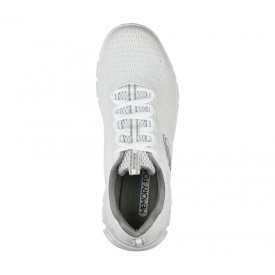 Skechers Glide Step Fasten Up White Men