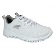 Skechers Glide Step Fasten Up White Men