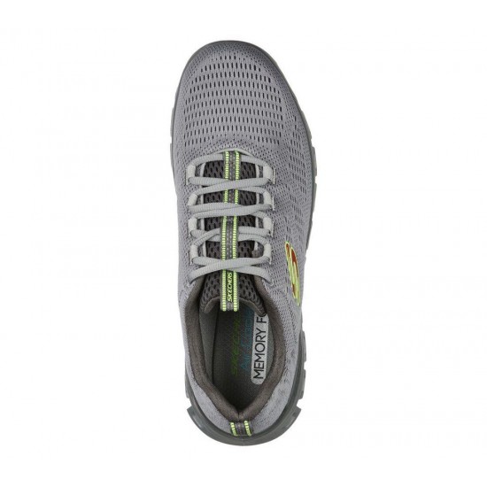 Skechers Glide Step Fasten Up Grey Men