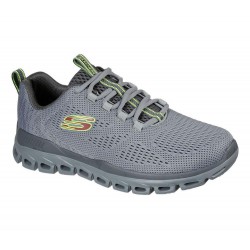 Skechers Glide Step Fasten Up Grey Men