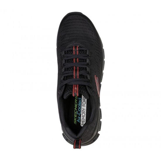 Skechers Glide Step Fasten Up Black Men