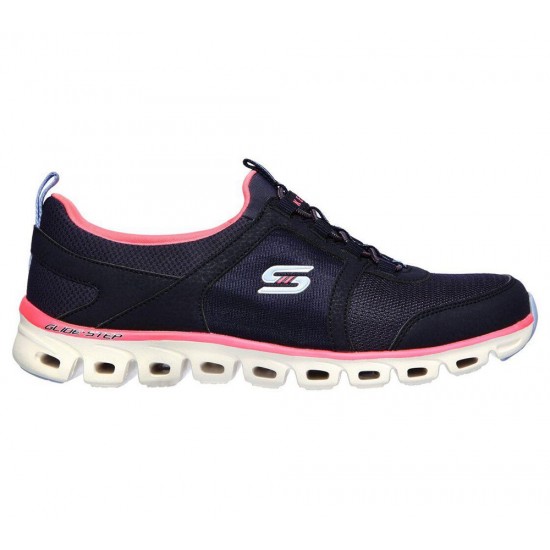 Skechers Glide Step Soar High Navy/Pink Women