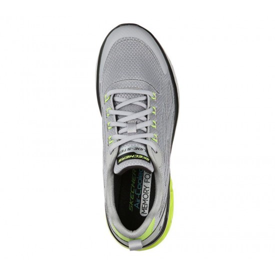 Skechers Glide Step Sport Controller Grey/Yellow Men