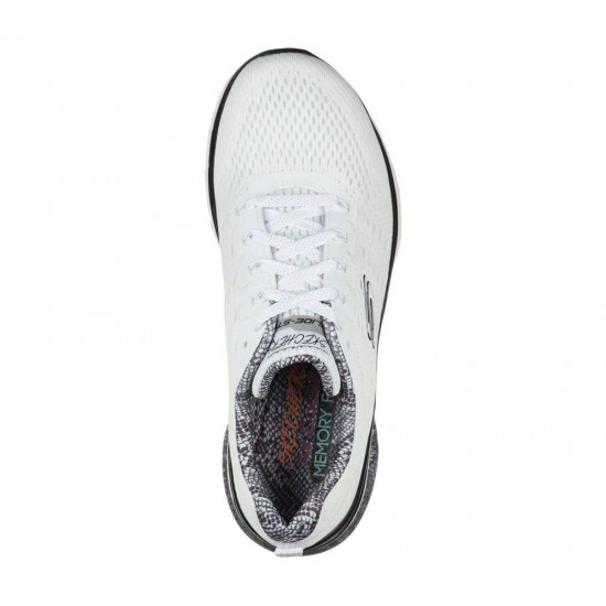 Skechers Glide Step Sport Stay Wild White/Black Women