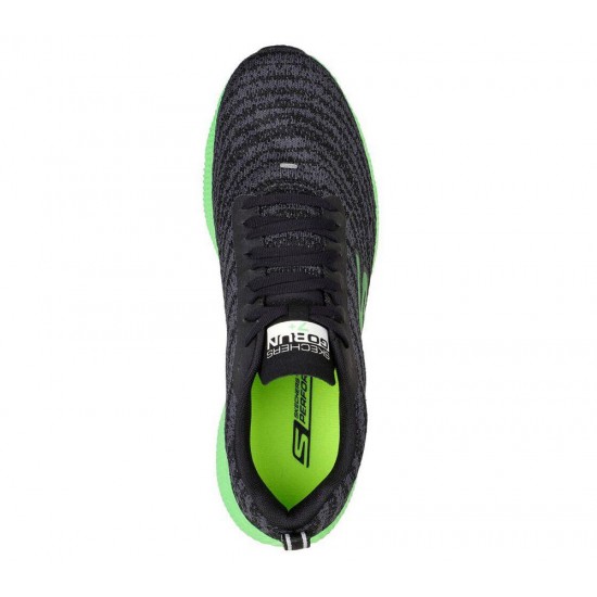 Skechers GOrun 7+ Black/Green/Grey Men