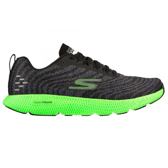 Skechers GOrun 7+ Black/Green/Grey Men