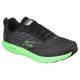 Skechers GOrun 7+ Black/Green/Grey Men