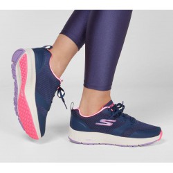 Skechers GOrun Consistent Fearsome Navy/Pink Women