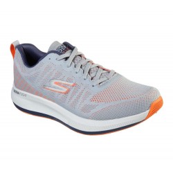 Skechers GOrun Pulse Strada Grey/Orange Men