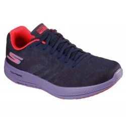 Skechers GOrun Razor + Navy/Purple/Red Women