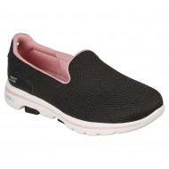 Skechers GOwalk 5 Ocean Sparkle Black/Pink Women