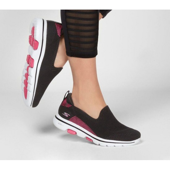 Skechers GOwalk 5 Prized Black/Pink Women